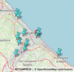 Mappa Piazza Luigi Rizzo, 65126 Pescara PE, Italia (4.19727)