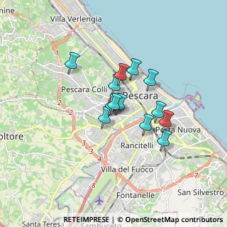 Mappa Via Monte Velino, 65124 Pescara PE, Italia (1.24231)