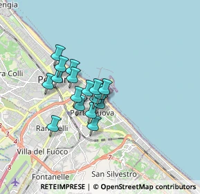 Mappa Via Paolo Thaon de Revel, 65126 Pescara PE, Italia (1.27647)
