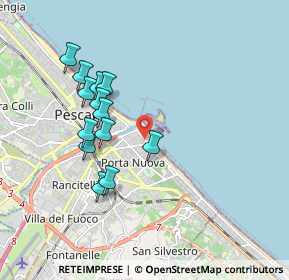 Mappa Via Paolo Thaon de Revel, 65126 Pescara PE, Italia (1.78538)