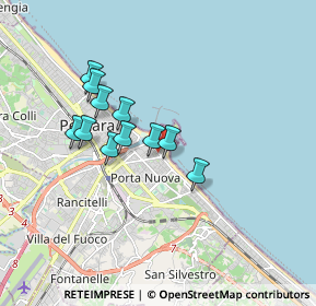 Mappa Via Paolo Thaon de Revel, 65126 Pescara PE, Italia (1.46909)