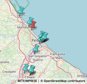 Mappa Via Paolo Thaon de Revel, 65126 Pescara PE, Italia (6.61929)