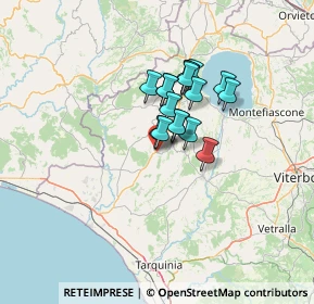 Mappa Via Trieste, 01011 Canino VT, Italia (8.97235)