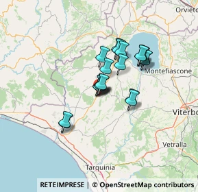 Mappa Via Trieste, 01011 Canino VT, Italia (10.097)