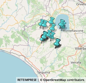 Mappa Via Trieste, 01011 Canino VT, Italia (8.49235)