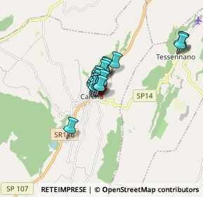 Mappa Via Trieste, 01011 Canino VT, Italia (1.0345)