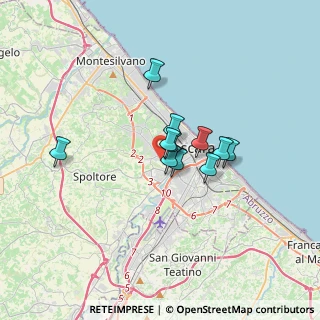 Mappa Via Prati di Tivo, 65124 Pescara PE, Italia (2.30818)