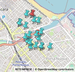 Mappa Via Marco Polo, 65126 Pescara PE, Italia (0.3895)