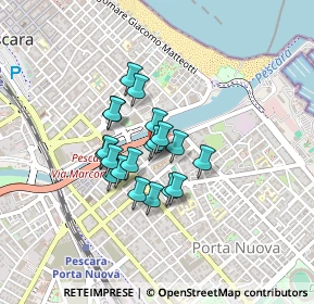 Mappa Via Marco Polo, 65126 Pescara PE, Italia (0.293)