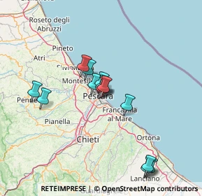 Mappa Via Marco Polo, 65126 Pescara PE, Italia (12.60615)