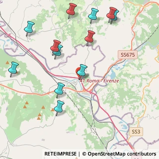Mappa Vocabolo Annunziata, 01028 Orte VT, Italia (5.25333)