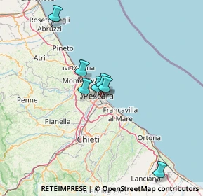 Mappa Piazza della Marina, 65126 Pescara PE, Italia (23.96455)