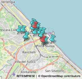 Mappa Piazza della Marina, 65126 Pescara PE, Italia (1.0815)