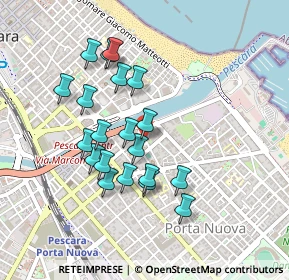 Mappa Piazza della Marina, 65126 Pescara PE, Italia (0.4255)