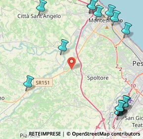 Mappa Piazza della Chiesa, 65010 Cappelle Sul Tavo PE, Italia (6.77412)