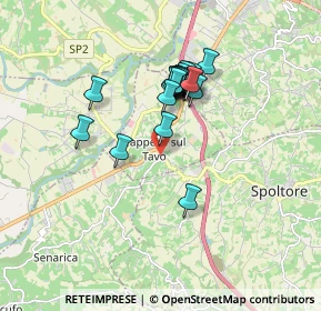 Mappa Piazza della Chiesa, 65010 Cappelle Sul Tavo PE, Italia (1.465)