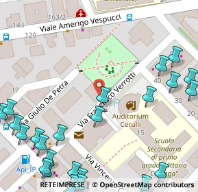 Mappa Via Francesco Verrotti, 65126 Pescara PE, Italia (0.09231)