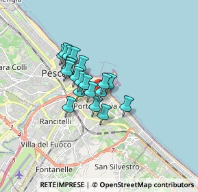 Mappa Via Francesco Verrotti, 65126 Pescara PE, Italia (1.166)