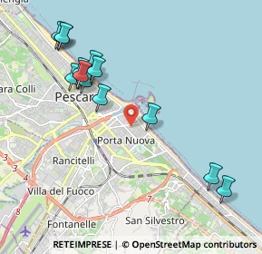 Mappa Via Francesco Verrotti, 65126 Pescara PE, Italia (2.30786)