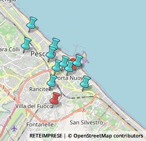 Mappa Via Francesco Verrotti, 65126 Pescara PE, Italia (1.53364)