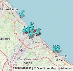 Mappa Via Francesco Verrotti, 65126 Pescara PE, Italia (2.61182)