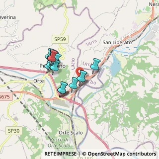 Mappa SS675, 01028 Orte VT, Italia (1.5285)