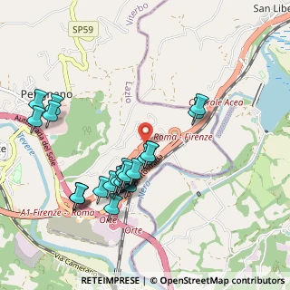 Mappa SS675, 01028 Orte VT, Italia (1.036)