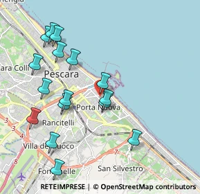 Mappa Via de Blasiis, 65126 Pescara PE, Italia (2.20875)