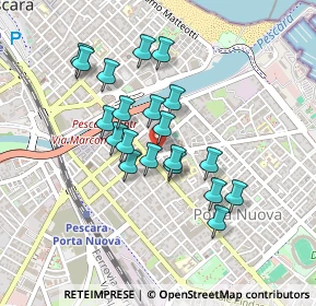 Mappa Via Filippo Masci, 65126 Pescara PE, Italia (0.383)