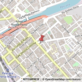 Mappa Via Filippo Masci, 5, 65126 Pescara, Pescara (Abruzzo)