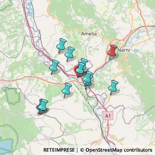 Mappa Via Camillo Benso Conte di Cavour, 01028 Orte VT, Italia (6.05857)