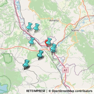 Mappa Via Camillo Benso Conte di Cavour, 01028 Orte VT, Italia (7.40462)