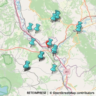 Mappa Via Don Minzoni, 01028 Orte VT, Italia (8.636)