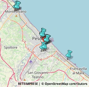 Mappa Viale Conte di Ruvo, 65127 Pescara PE, Italia (3.01083)