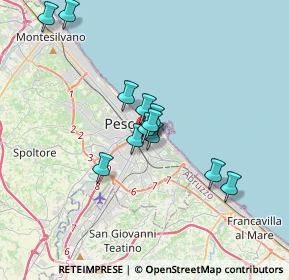 Mappa Viale Conte di Ruvo, 65127 Pescara PE, Italia (2.955)