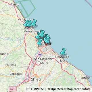 Mappa Via dei Peligni, 65100 Pescara PE, Italia (4.22462)