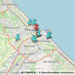 Mappa Via dei Peligni, 65100 Pescara PE, Italia (1.04182)