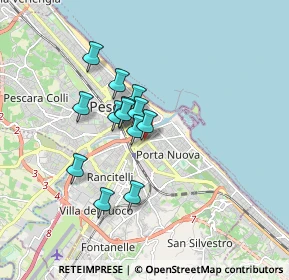 Mappa Viale Conte di Ruvo, 65127 Pescara PE, Italia (1.31615)