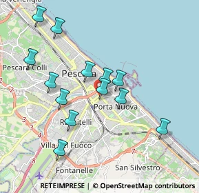 Mappa Viale Conte di Ruvo, 65127 Pescara PE, Italia (1.91)