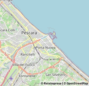Mappa 65126 Pescara PE, Italia (1.066)