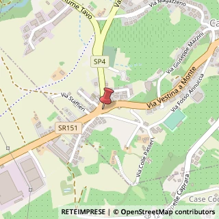 Mappa Via Vestina a Monte,  44, 65010 Cappelle sul Tavo, Pescara (Abruzzo)