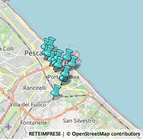 Mappa Lungomare Colombo, 65126 Pescara PE, Italia (1.12647)