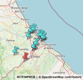 Mappa 65126 Pescara PE, Italia (9.48917)