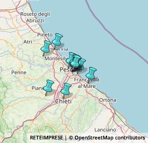 Mappa 65126 Pescara PE, Italia (6.19583)