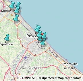 Mappa 65126 Pescara PE, Italia (4.33667)