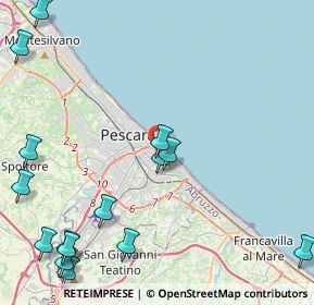 Mappa 65126 Pescara PE, Italia (6.382)