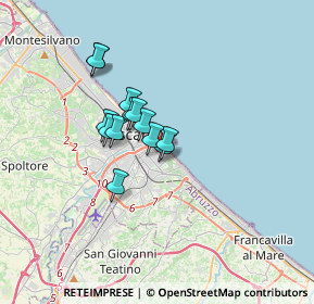 Mappa 65126 Pescara PE, Italia (2.35615)