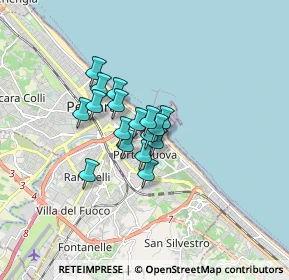 Mappa 65126 Pescara PE, Italia (1.04235)