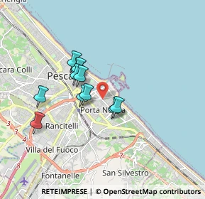 Mappa 65126 Pescara PE, Italia (1.44727)