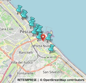 Mappa 65126 Pescara PE, Italia (1.56583)